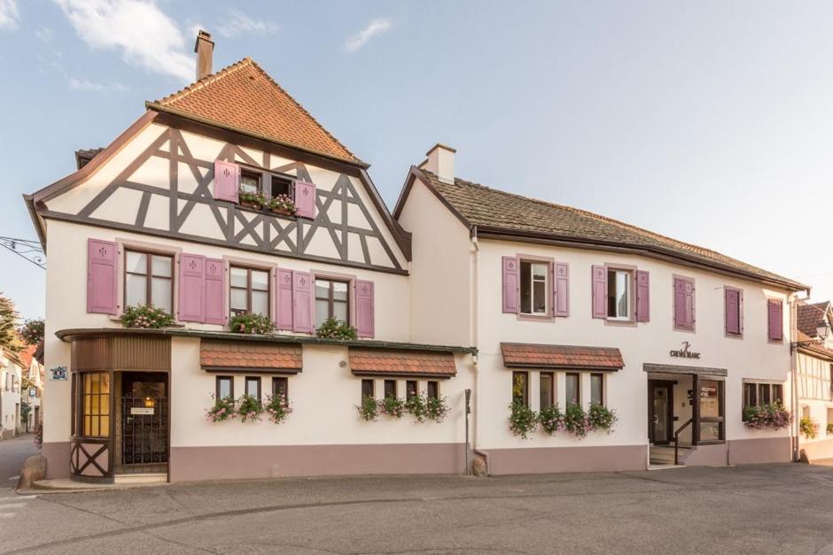 Auberge Du Cheval Blanc Depuis 1785 Westhalten Esterno foto